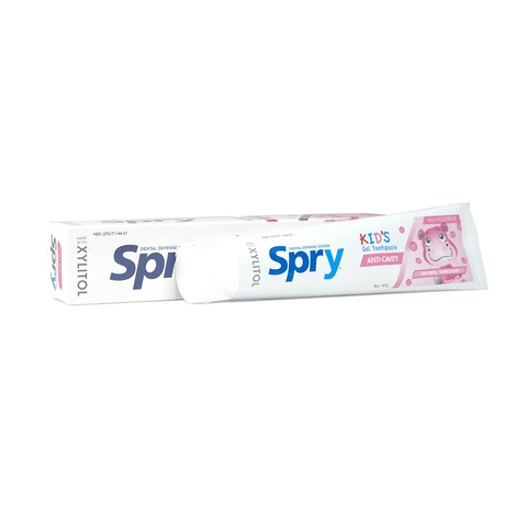 Spry Kids Toothpaste, Fluoride, Bubble Gum