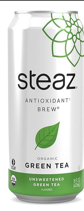 Steaz Organic Green Tea, Unsweetened