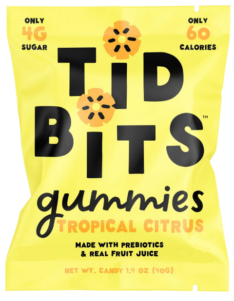 Tidbits Gummies, Tropical Citrus