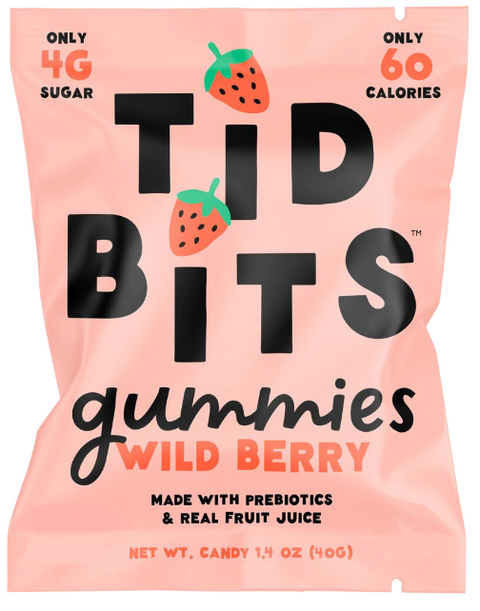 Tidbits Gummies, Wild Berry