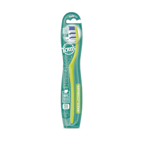 Tom's of Maine Naturally Clean Toothbrush, Soft