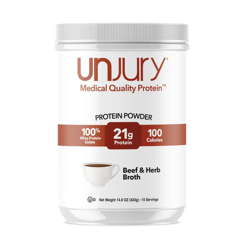Unjury Protein, Beef & Herb Broth