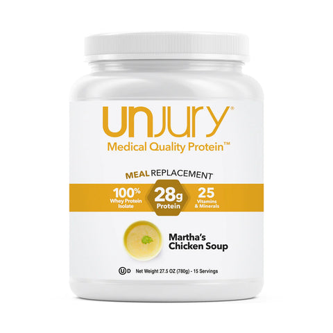 Unjury Meal Replacement, Martha's Chicken Soup