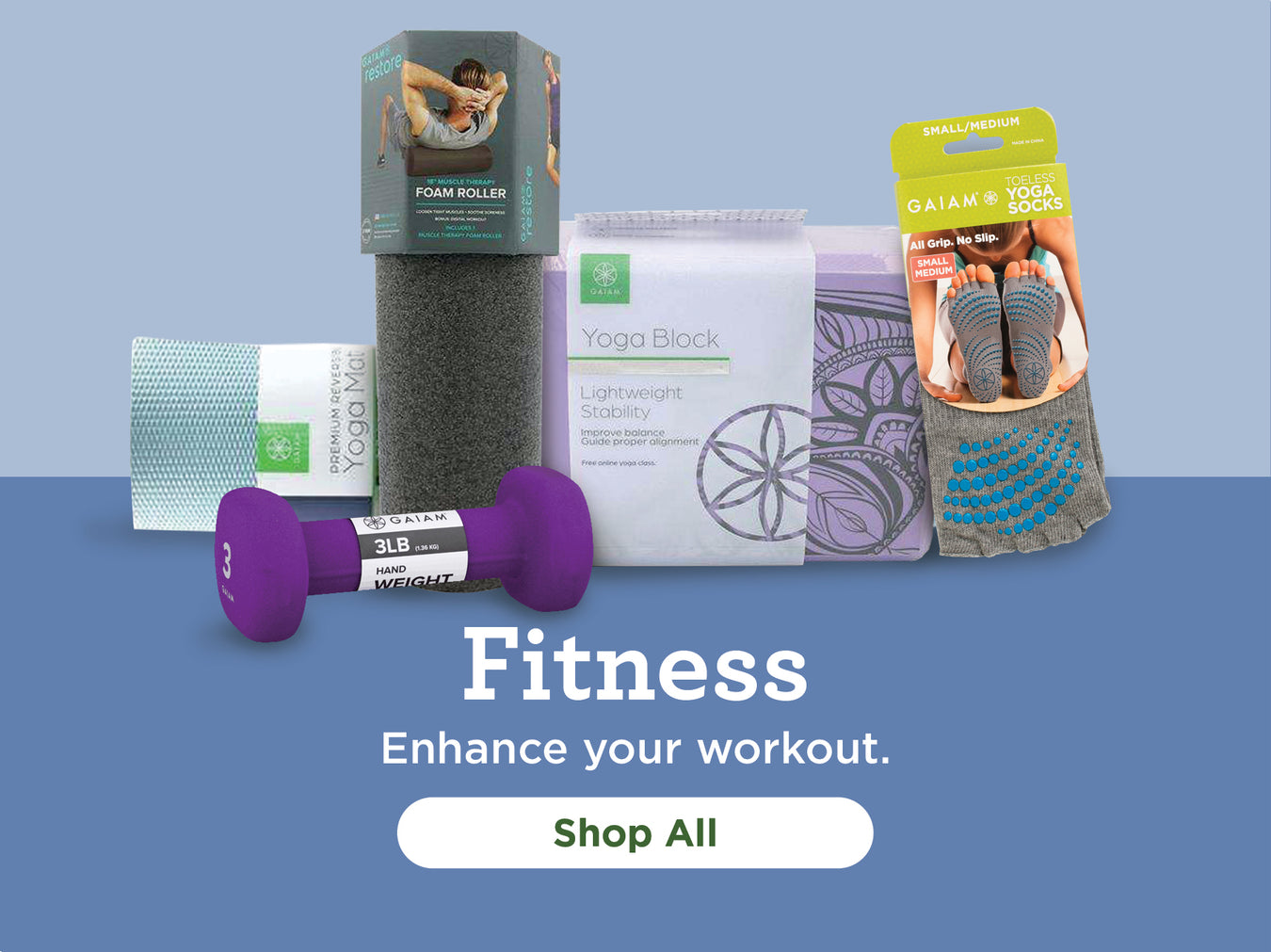 Shop Fitness. Enhance your workout. 