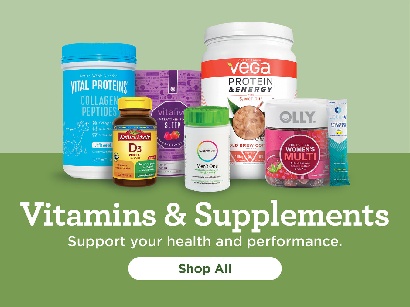 Shop Vitamins and Supplements. Support your health and performance. 