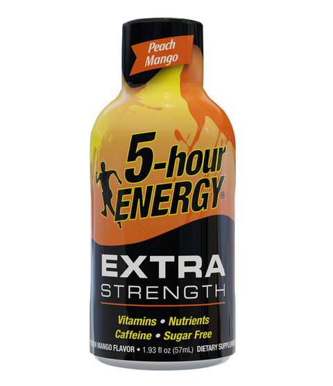 5-Hour Energy Energy Shot, Extra Strength, Peach Mango Flavor