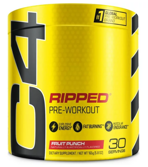 Cellucor C4 Ripped Pre-Workout, Fruit Punch
