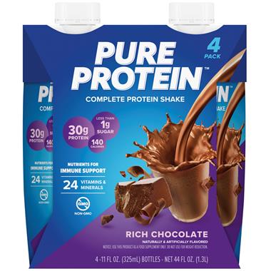 Pure Protein Protein Shake, Rich Chocolate