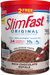 SlimFast Original Shake Mix, Rich Chocolate Royale  20.18 Oz. Canister - 1.26 Pound