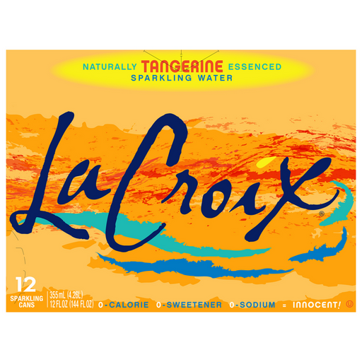 LaCroix Tangerine Sparkling Water 12 Pack - 12 Ounce