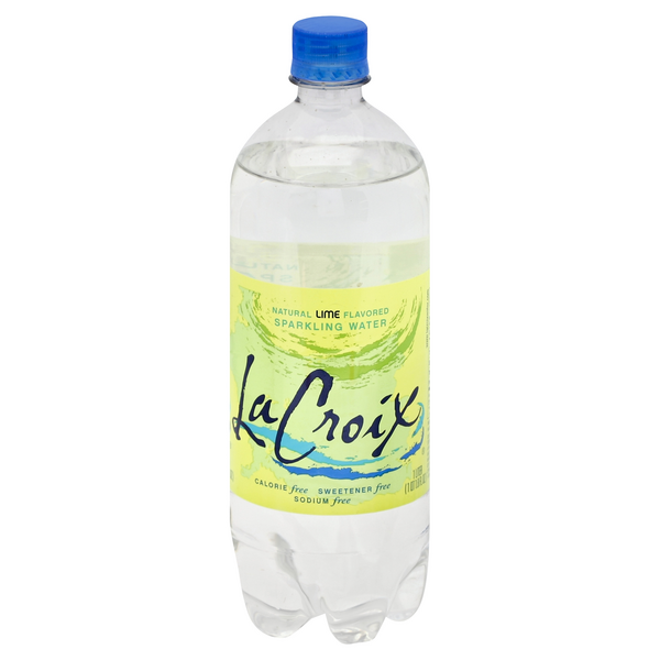 La Croix Sparkling Water Lime Flavored - 33.8 Ounce
