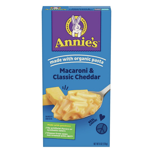 Annie's Macaroni & Classic Cheddar - 6 Ounce