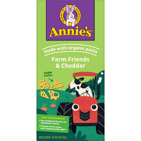 Annie's Bernie's Farm Shapes Macaroni & Cheese - 6 Ounce