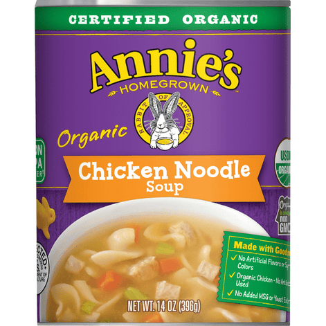 Annies Soup, Organic, Chicken Noodle - 14 Ounce