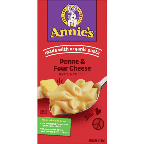 Annie's Homegrown Four Cheese Macaroni & Cheese - 5.5 Ounce