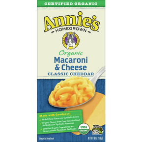 Annie's Homegrown Organic Classic Mild Cheddar Macaroni & Cheese - 6 Ounce