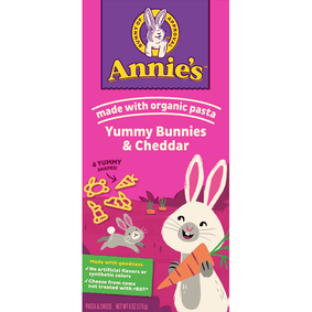 Annie's Homegrown Bunny Pasta with Yummy Cheese Macaroni & Cheese - 6 Ounce