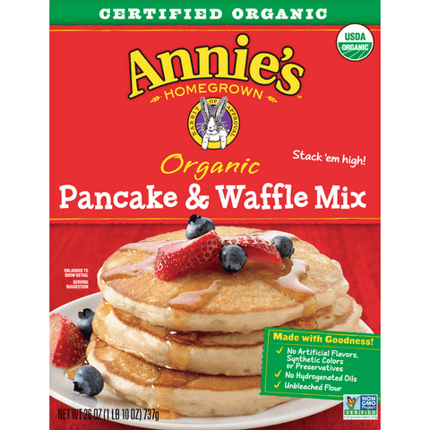Annie's Orgainc Pancake & Waffle Mix - 26 Ounce