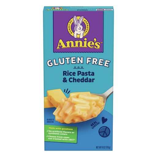 Annie's Homegrown Gluten Free Rice Pasta & Cheddar Macaroni & Cheese - 6 Ounce