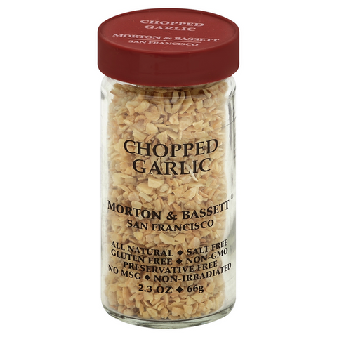 Morton & Bassett Garlic, Chopped - 2.3 Ounce