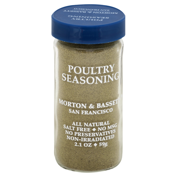 Morton & Bassett Poultry Seasoning - 2.1 Ounce