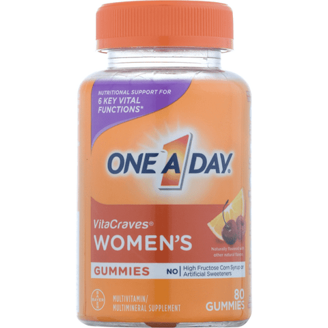 One A Day VitraCraves Women's Gummies - 80 Count