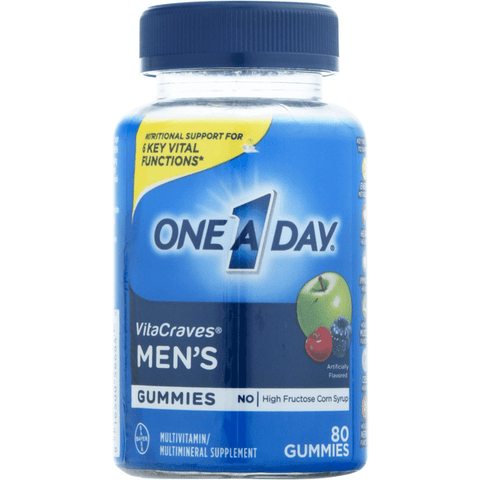 One A Day VitaCraves Men's Gummies - 80 Count