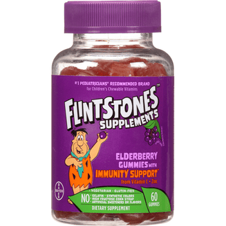 Flintstones Elderberry Gummies with Immunity Support - 60 Count