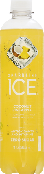 Sparkling Ice Coconut Pineapple Sparkling Water - 17 Ounce