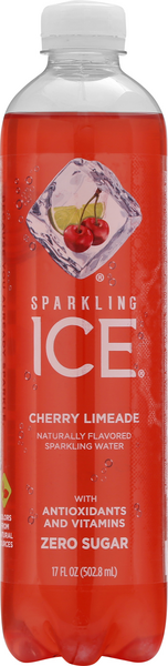 Sparkling Ice Cherry Limeade Sparkling Water - 17 Ounce