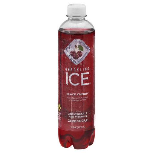 Sparkling Ice Black Cherry Sparkling Water - 17 Ounce