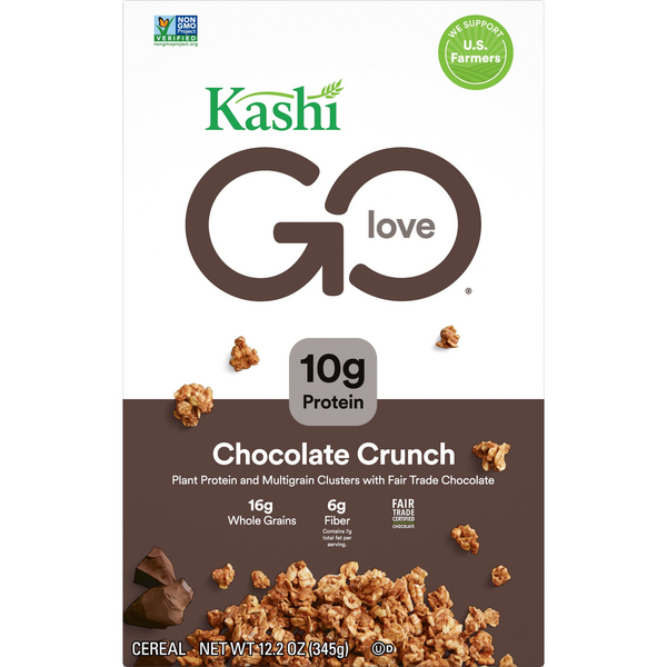 Kashi Go Chocolate Crunch Cereal - 12.2 Ounce