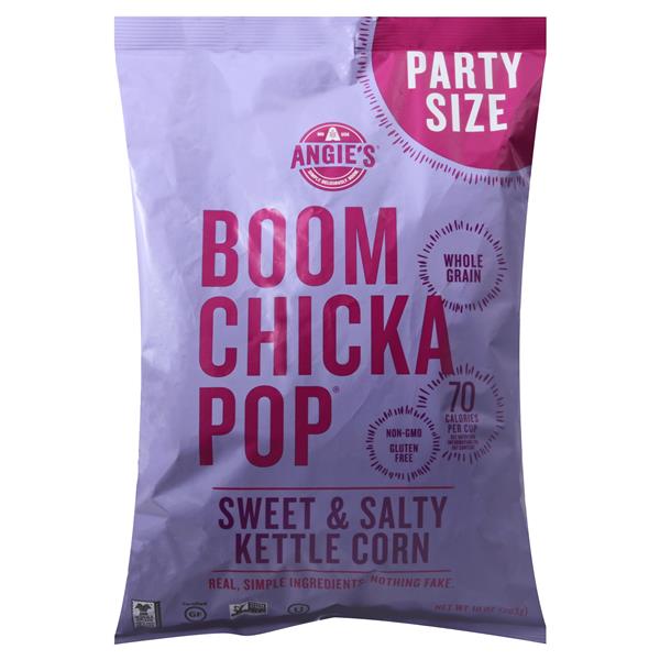 Angies Boomchickapop Kettle Corn, Sweet & Salty, Party Size - 10 Ounce