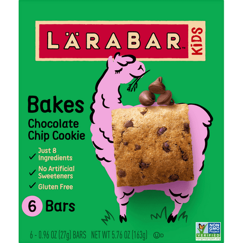 Larabar Kid Chocolate Chip Cookie - 5.76 Each