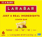 Larabar Fruit & Nut Bar Lemon - 6 Count