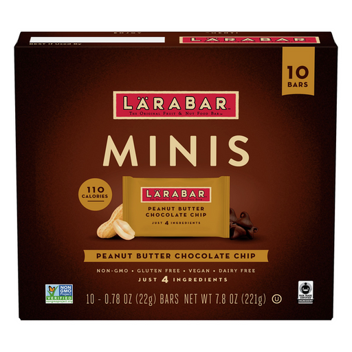 Larabar Minis Peanut Butter Chocolate Chip - 7.8 Ounce