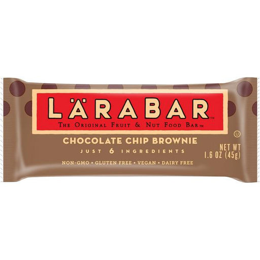 Larabar Chocolate Chip Brownie Fruit & Nut Bars - 1.6 Ounce