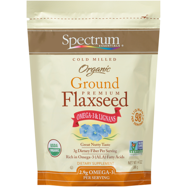 Spectrum Essentials Organic Ground Flaxseed - 14 Ounce