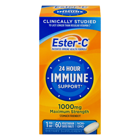 Ester-C Immune Support 1000mg Vitamin Supplement Tablets - 60 Count