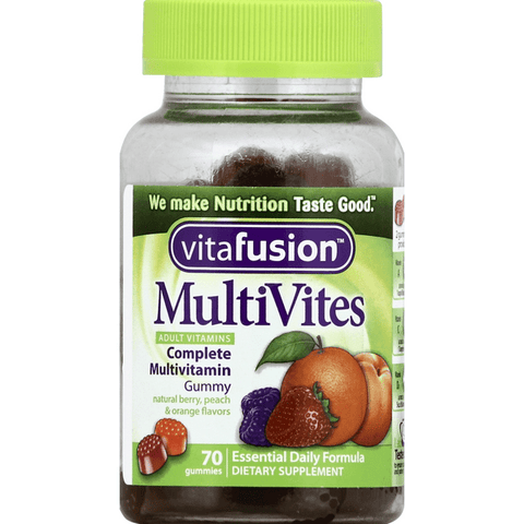 Vitafusion Multivites Complete Multivitamin Adult Vitamin Gummies - 70 Each