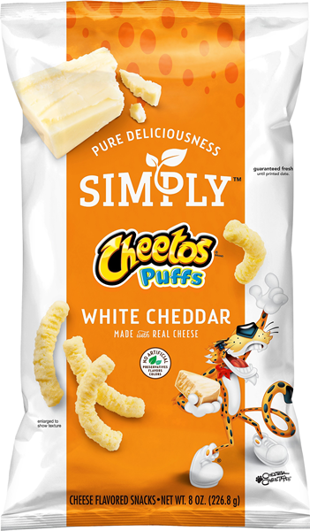 Simply Cheetos Puffs White Cheddar - 8 Ounce