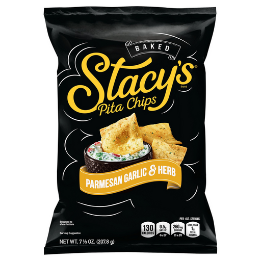 Stacy's Pita Chips Parmesan Garlic Herb - 7.33 Ounce