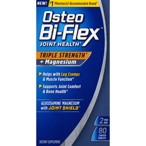 Osteo Bi-Flex Joint Health, Triple Strength, Coated Tablets - 80 Count