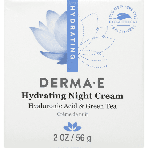 Derma E Hyaluronic Acid Night Cream - 2 Ounce