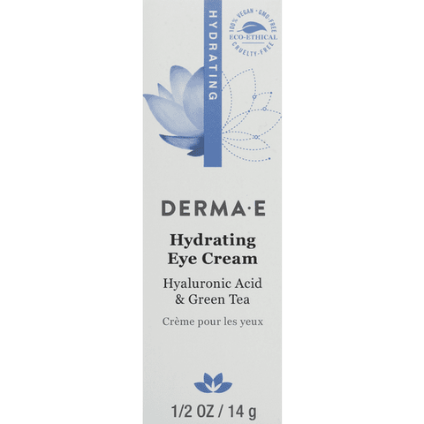 Derma E Eye Cream Hyaluronic and Pycnogenol - 0.5 Ounce