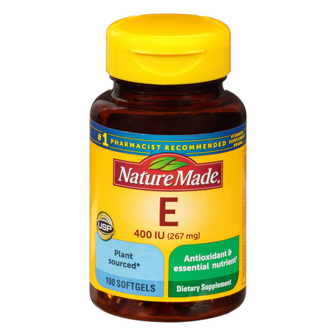 Nature Made Vitamin E 400 IU Liquid Softgels - 100 Count