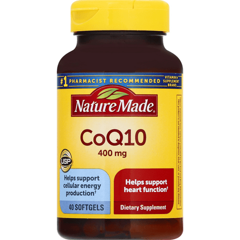 Nature Made CoQ10 400 mg Liquid Softgels - 40 Count