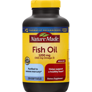 Nature Made Fish Oil, 1200 Mg, Softgels - 230 Each