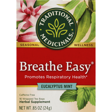 Traditional Medicinals Seasonal Teas Breathe Easy 16 Count - 0.85 Ounce