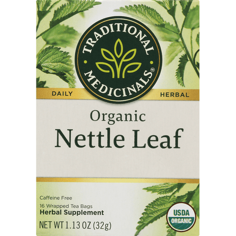 Traditional Medicinals Herbal Teas  Organic Nettle Leaf 16 Count - 1.13 Ounce